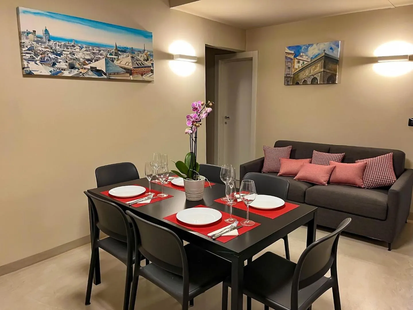Elegante Trilocale Zona Acquario-Ianuamaris Genova Apartment